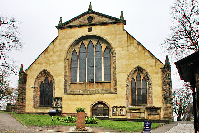 Edinburgh, Greyfriars Kirk mit Bobbys Grab