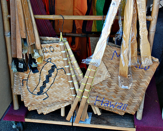 Hand held, Frond fans