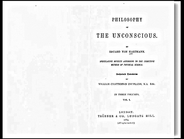 Philosophy of the unconscious  Hartmann, Eduard von, 1842-1906  Free Download, Borrow, and Streaming  Internet Archive - Google Chrome 2132023 54529 PM