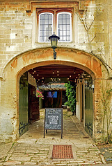 Shops in Lacock.