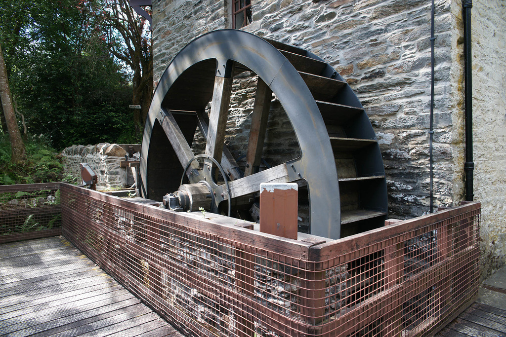 Water Wheel At Killin