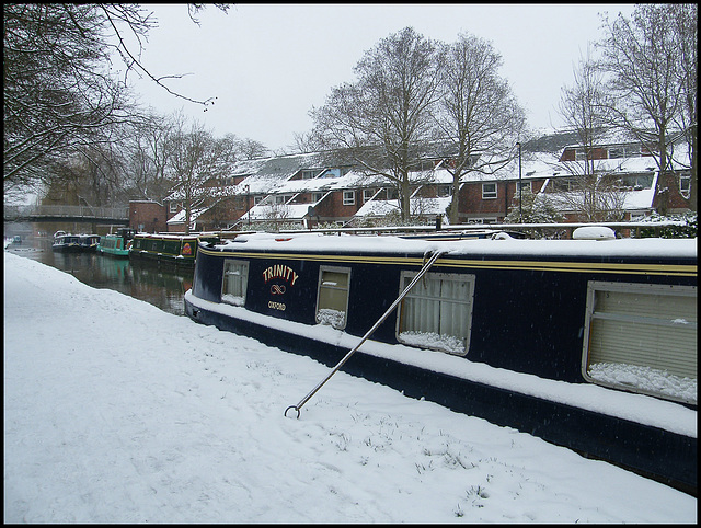 snow at Whitworth Place