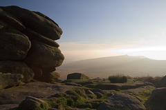 Higger Tor evening sun