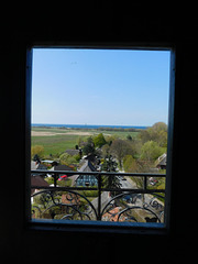 Blick aus dem Kirchturmfenster nach Westen