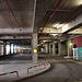 Parkgarage unter dem Campus (Ruhr-Universität, Bochum-Querenburg) / 10.07.2021