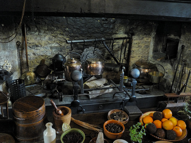 Sulgrave Manor- The Kitchen