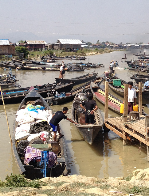 boat trip on Lake Inle