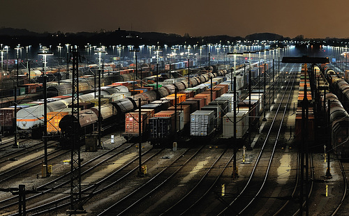 Marshalling yard