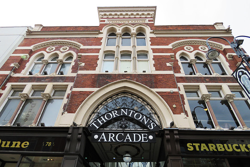 thornton's arcade, leeds