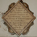 Memorial To Arabella Alsop D1763, Chancel Of Saint Nicholas Church, Castle Gate, Nottingham