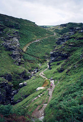 Path in Rocky Valley (Scan from August 1992)