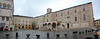 Italy, Perugia, The Square of 4 November with the Cathedral of St.Lawrence and the Fountain of Maggiore