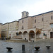 Italy, Perugia, The Square of 4 November with the Cathedral of St.Lawrence and the Fountain of Maggiore