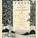 "Trees" Sheet Music, 1922