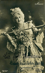 Hedwig Francillo-Kauffmann AUTOGRAPHED