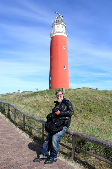 Sitting in a Fence - Texel Island