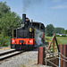 A triangular fence and locomotive #2