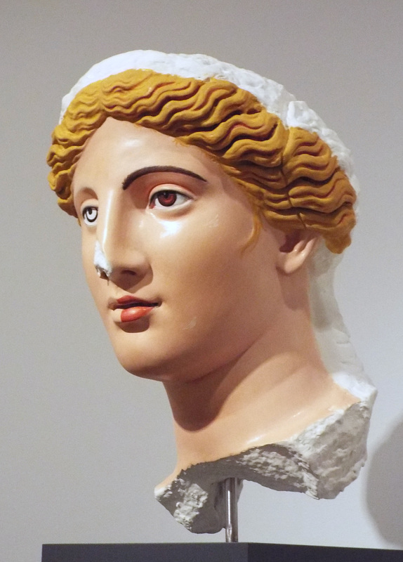 Treu Head Color Reconstruction in the Metropolitan Museum of Art, December 2022