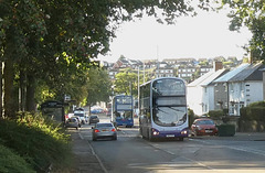 Freeway Coaches YN53 WFF and LR52 BND in Blidworth - 12 Sep 2024 (P1190715)