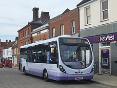 DSCF5151 First Eastern Counties 47511 (SN64 CRX) in Wymondham - 13 Oct 2018