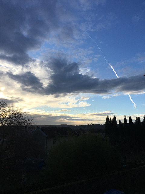 Ce matin un petit coin de ciel bleu