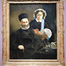 Monsieur and Madame Auguste Manet by Manet in the Metropolitan Museum of Art, December 2023