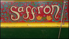 Saffron narrowboat