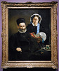 Monsieur and Madame Auguste Manet by Manet in the Metropolitan Museum of Art, December 2023