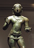 Detail of Child Saint Sambandar in the Metropolitan Museum of Art, August 2023