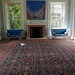 The blue dining room - the big carpet! The blue dining room - the big carpet!