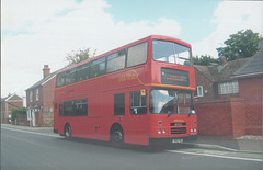 Burtons Coaches (ex Wiltax) H155 PVW (91 D 1094) in Hamlet Road, Haverhill - 29 July 2008 (DSCN2321R)