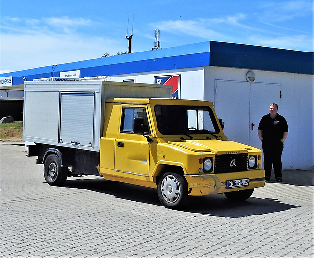 Elektro-Post auf Hiddensee