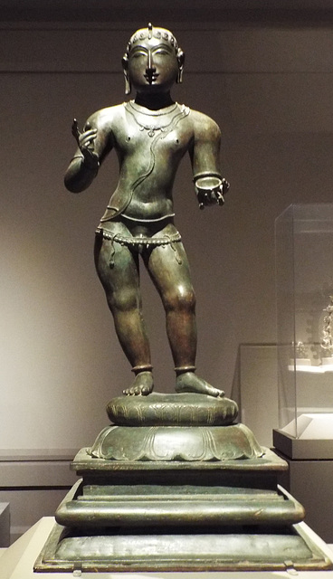 Child Saint Sambandar in the Metropolitan Museum of Art, August 2023