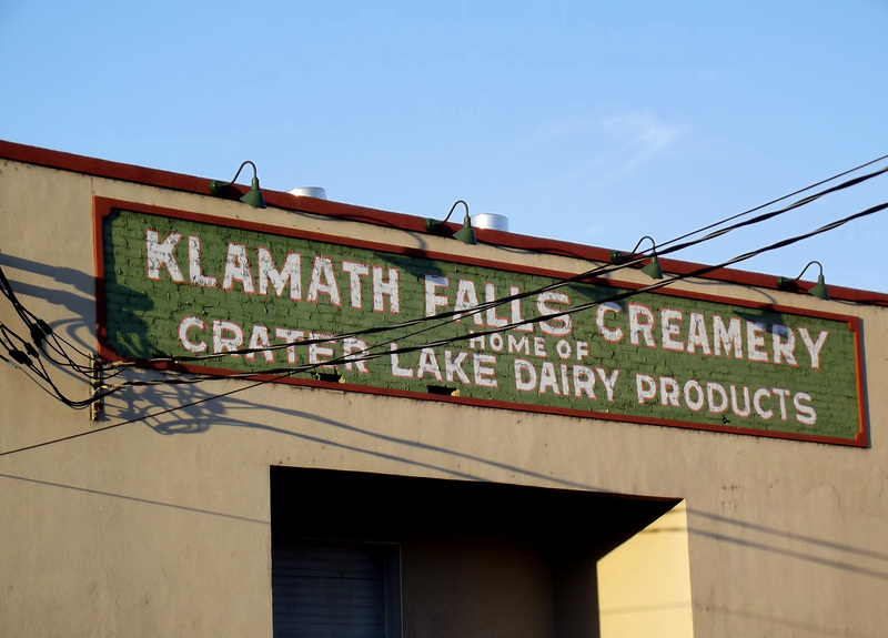 Creamery sign, now pub & brewery.