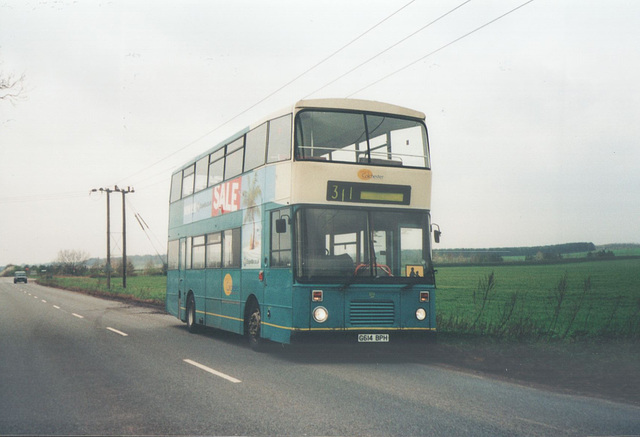 Burtons Coaches (Network Colchester) G614 BPH near Risby - 13 April 2005 (543-20)