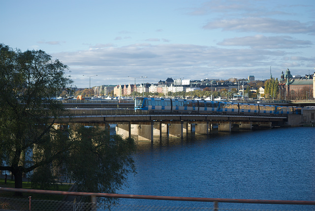 Die Tunnelbanan-Brücke