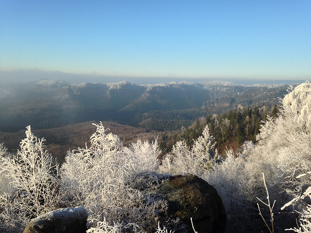 Kipphornaussicht Richtung Schrammsteine