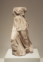 Marble Athena from the Great Altar of Zeus at Pergamon in the Metropolitan Museum of Art, July 2016