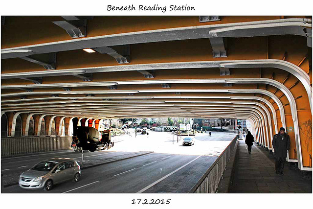 Beneath Reading Station - 17.2.2015