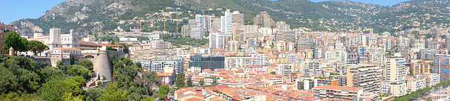 MONACO: Panorama de la principauté 02.