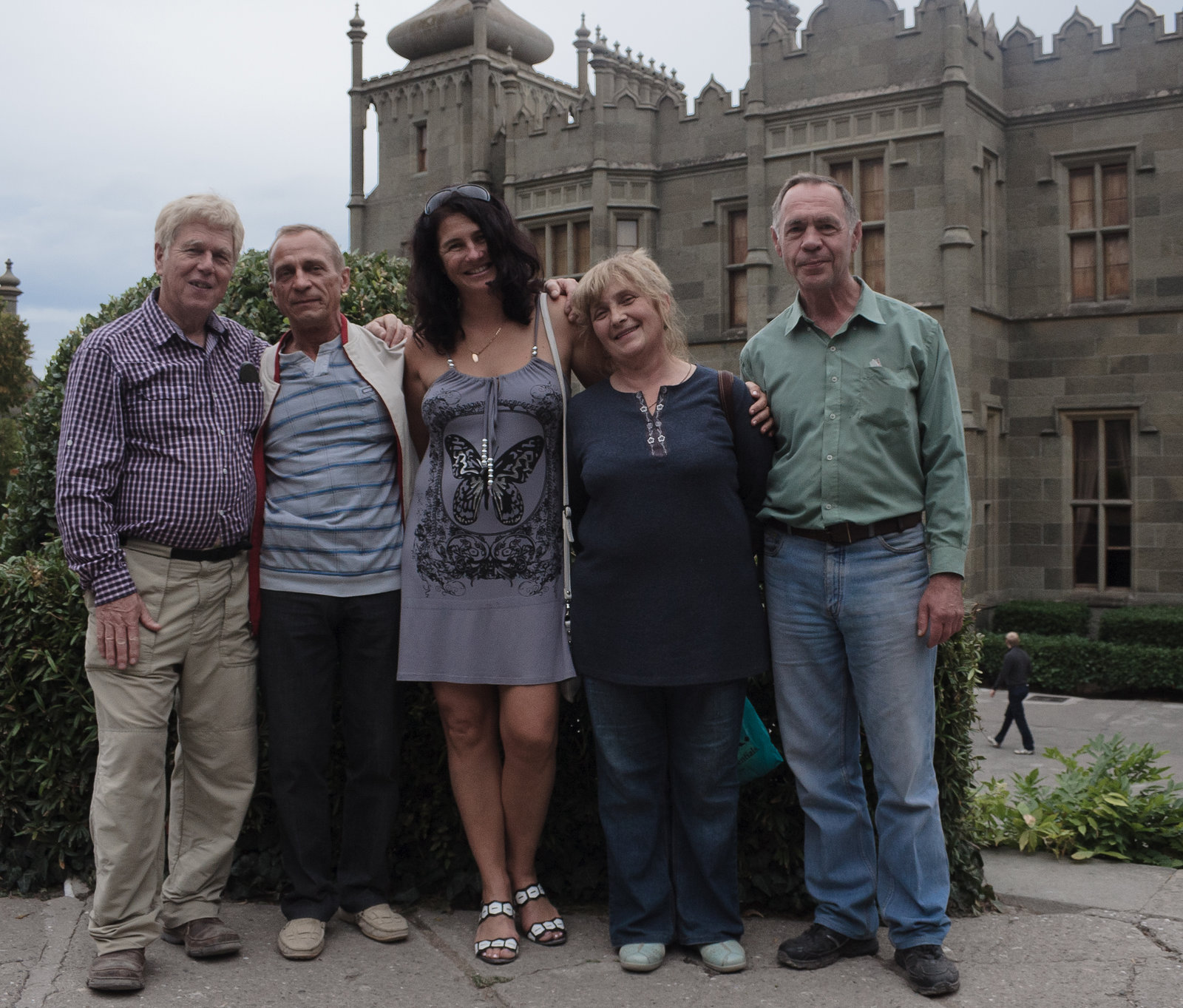 At the country house