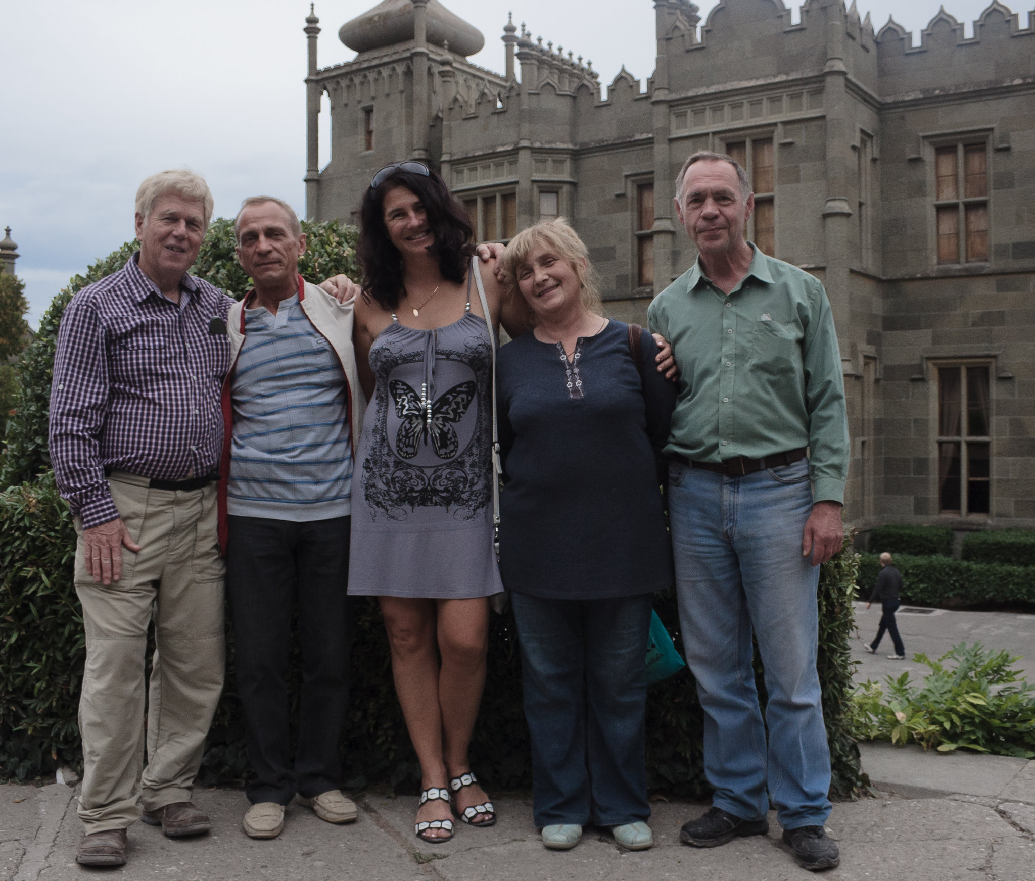 At the country house