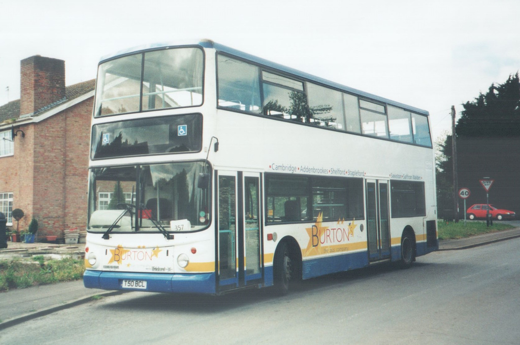 Burtons Coaches T50 BCL (99 D 42 (Ireland) and V337 DBD) at Red Lodge - 11 May 2005 (544-32A)