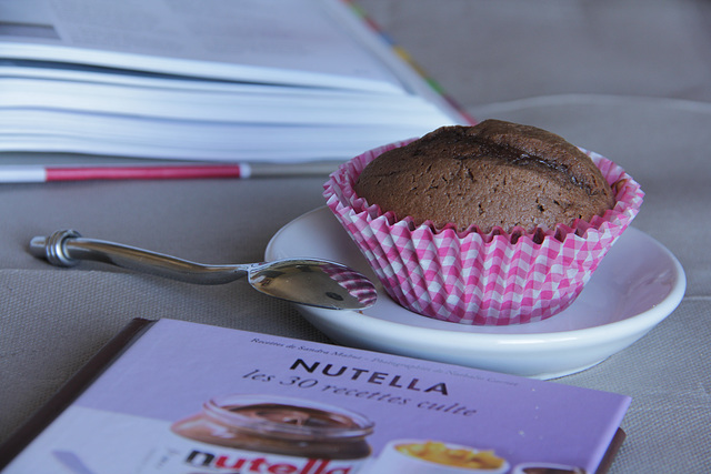 Muffins au nutella...