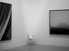 white chair in the corner II