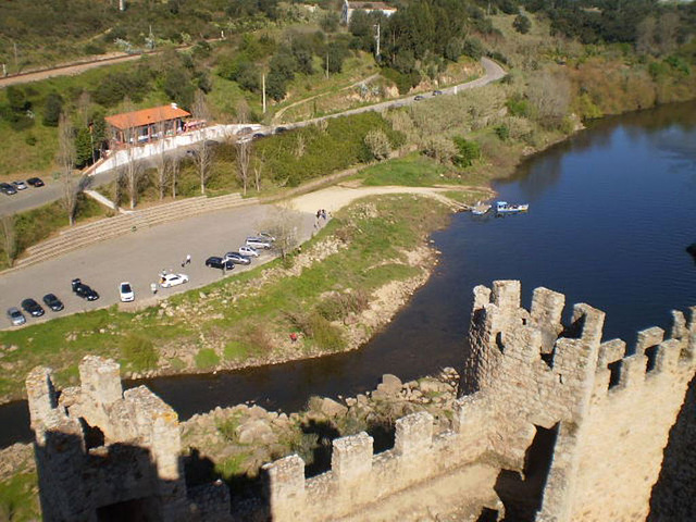 River Tagus and its northern bank.