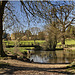 Munden House and the River Colne, Hertfordshire