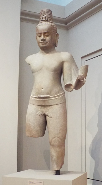 Cambodian Bodhisattva in the Metropolitan Museum of Art, August 2023