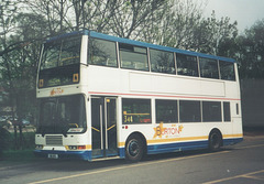 Burtons Coaches S10 BCL (S849 DGX) at Haverhill - 23 April 2005 (542-19A)