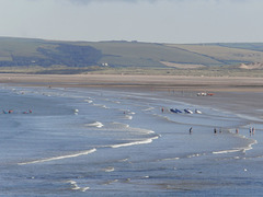 Some students at the Surf School